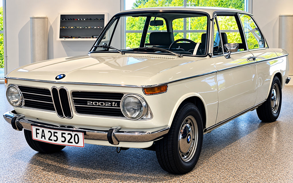 BMW 2002 TI, 1970
(Foto: Jens Møller Nicolaisen)